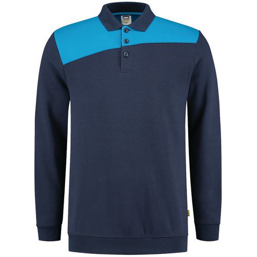 Polosweater Bicolor Naden - TRICORP WORKWEAR