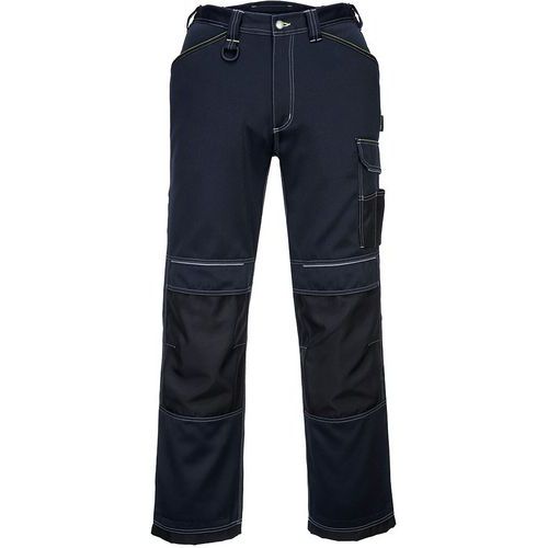 Werkbroek PW3/Blauw T601 Portwest - Zwart