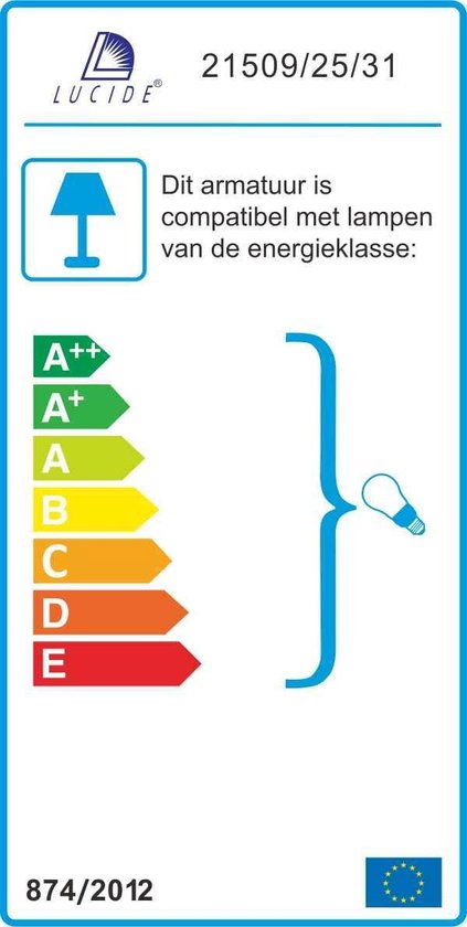 Lucide - Otona Tafellamp - - Wit