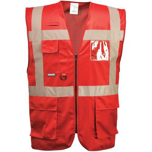 Vest Executive Iona F476 Portwest - Rood