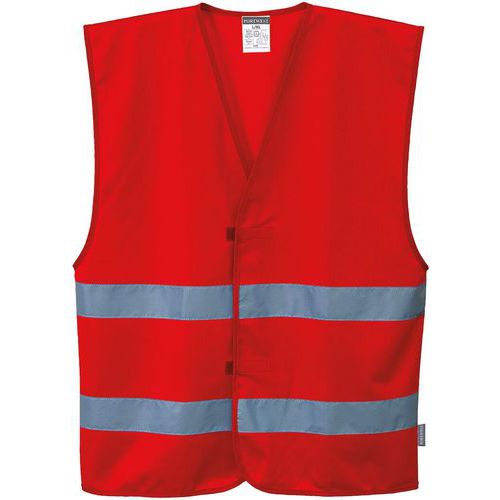 Vest Iona F474 Portwest - Rood