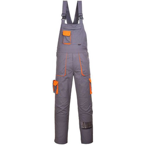 Overall Amerikaanse Contrast Texo TX12 Portwest - Grijs