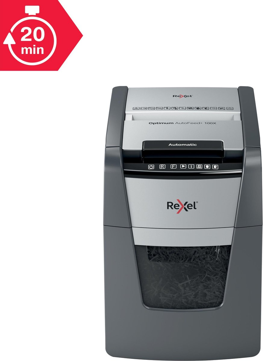 Rexel Papiervernietiger Optimum Autofeed+-