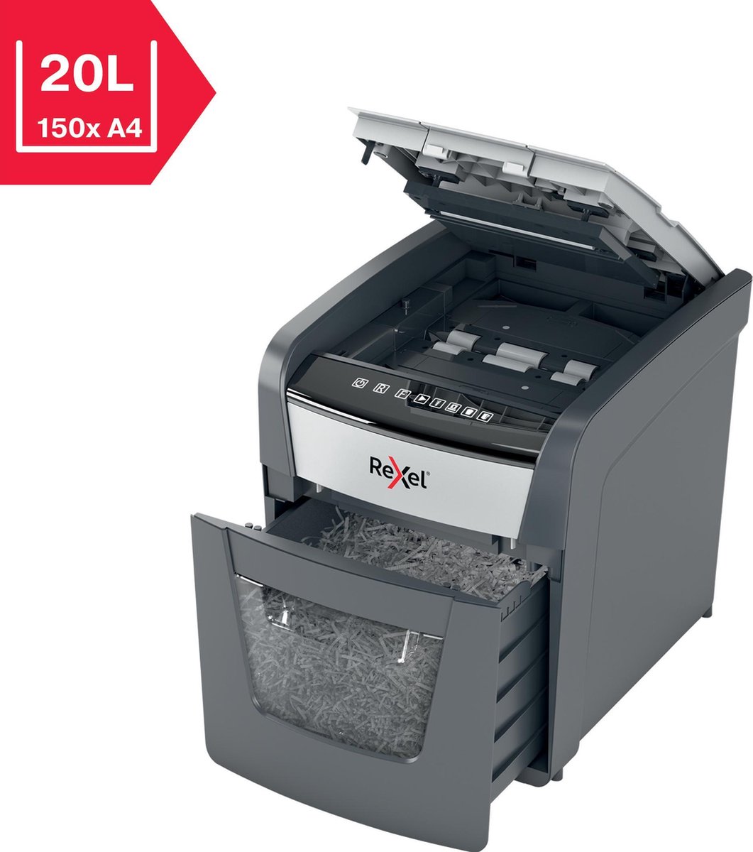 Rexel Papiervernietiger Optimum Autofeed+-