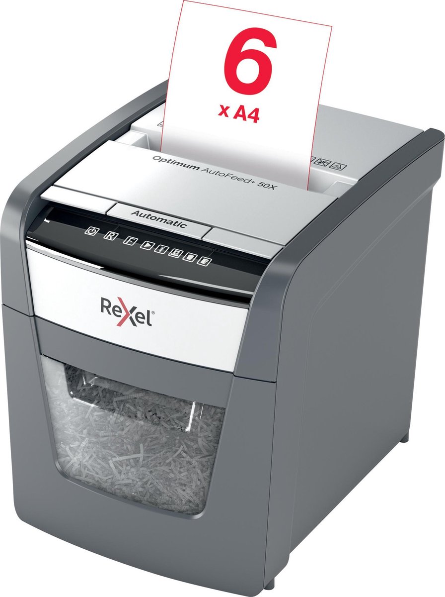 Rexel Papiervernietiger Optimum Autofeed+-
