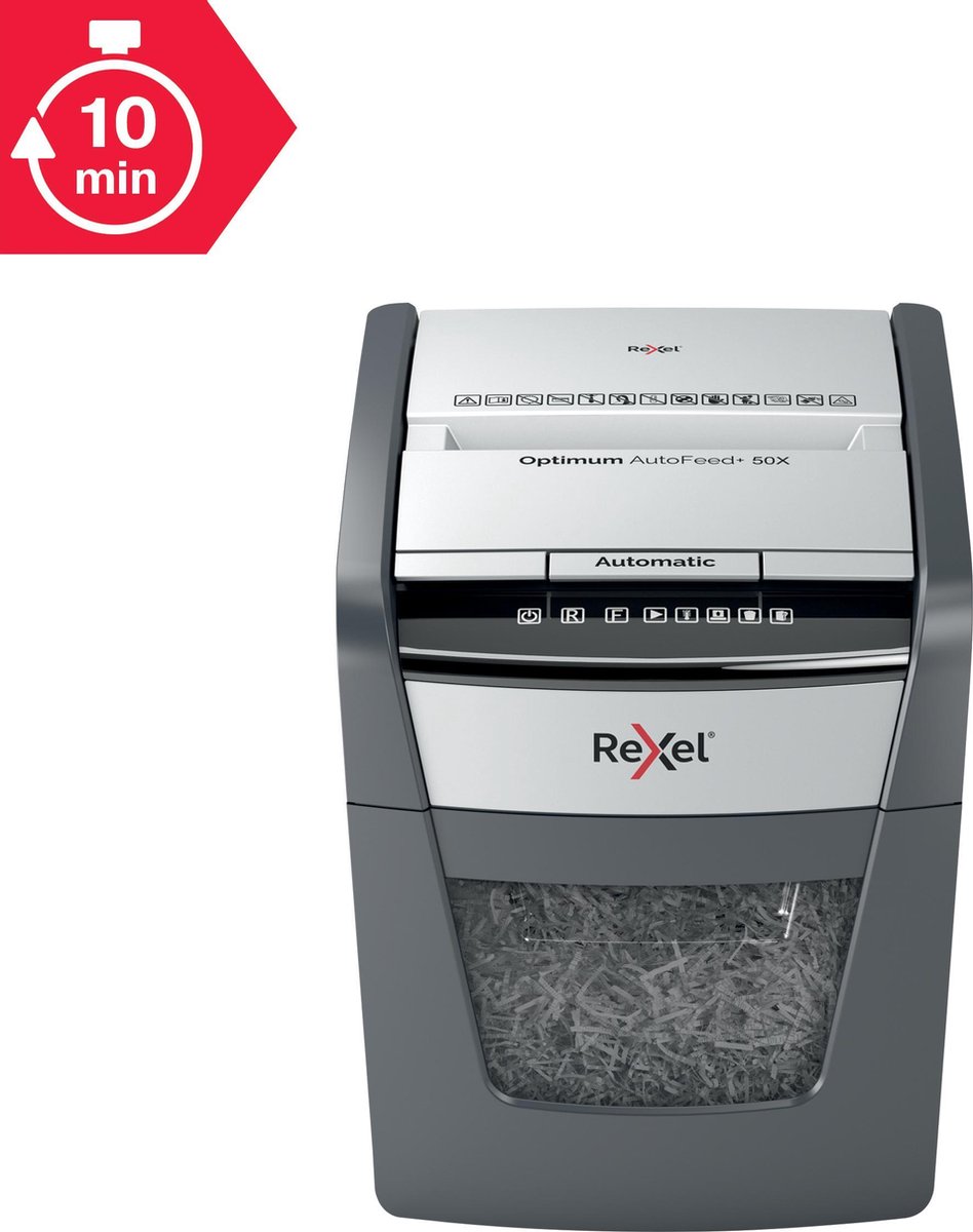 Rexel Papiervernietiger Optimum Autofeed+-