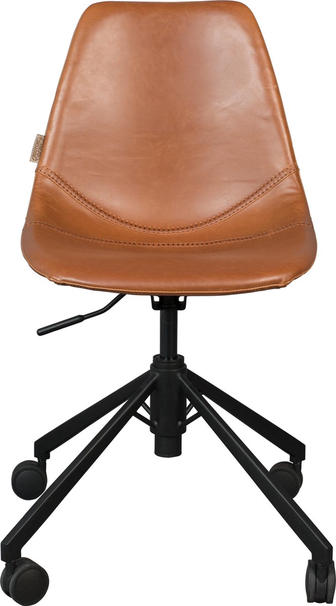 Dutchbone Franky Bureaustoel - Bruin