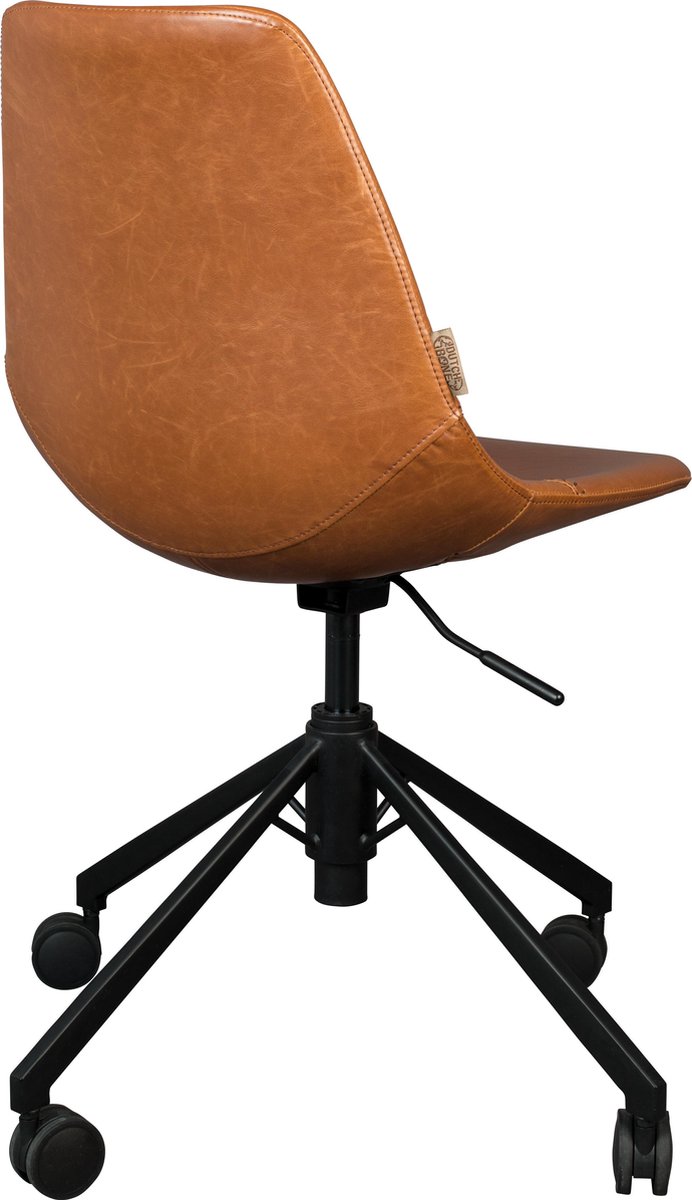 Dutchbone Franky Bureaustoel - Bruin