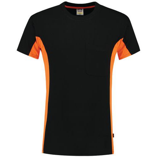 T-Shirt Bicolor Borstzak - TRICORP WORKWEAR