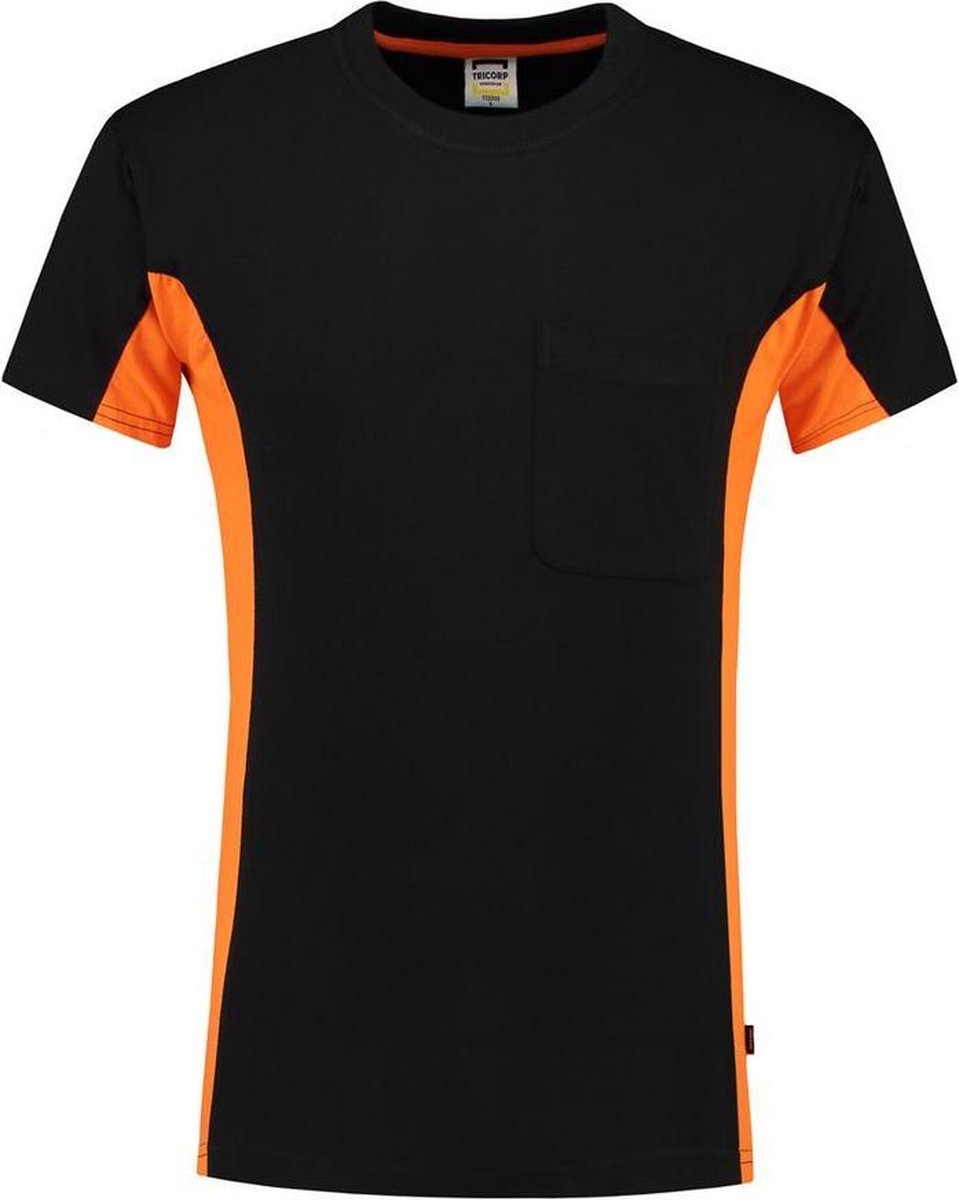 T-Shirt Bicolor Borstzak - TRICORP WORKWEAR