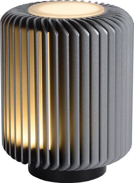 Lucide Turbin Tafellamp - Grijs