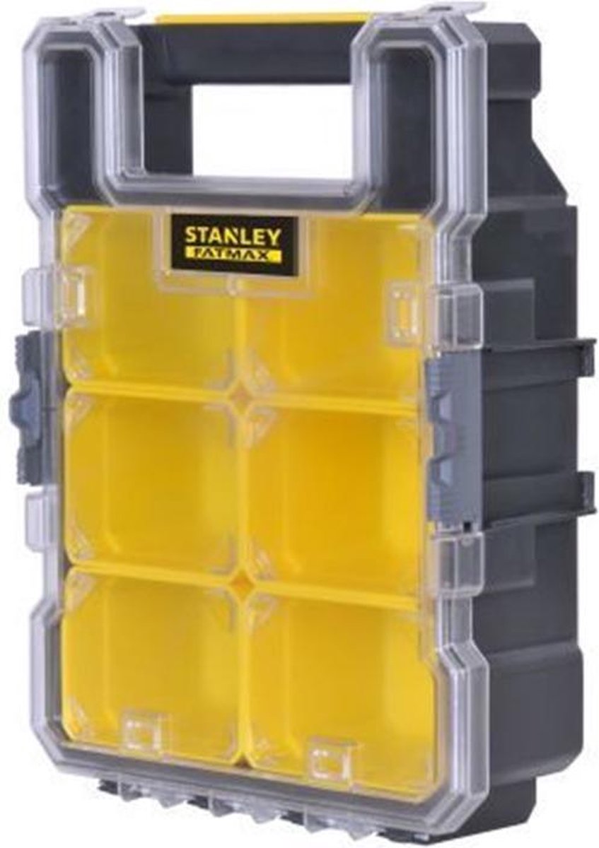 Stanley Waterdichte organizer met 8 vakken Fatmax