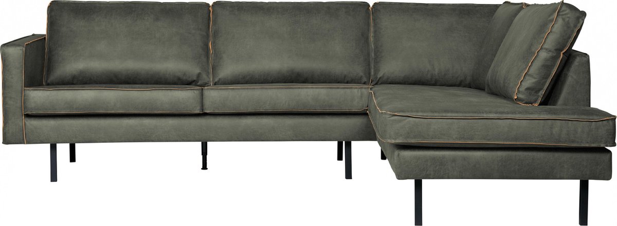 BePureHome Rodeo Hoekbank Rechts - Groen