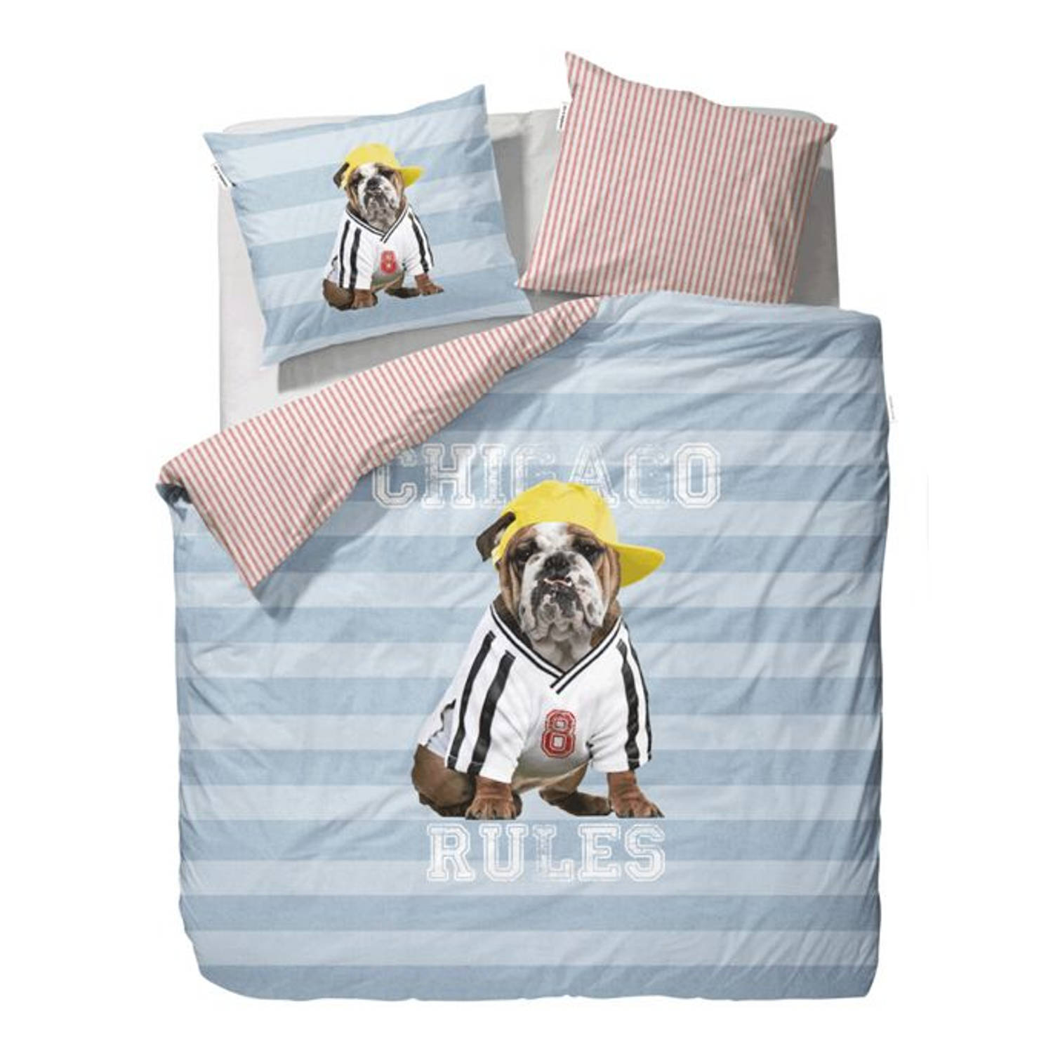 Covers & Co Dekbedovertrek Joop (Blue) Maat: Lits-jumeaux 240x200/220 Cm - Blauw