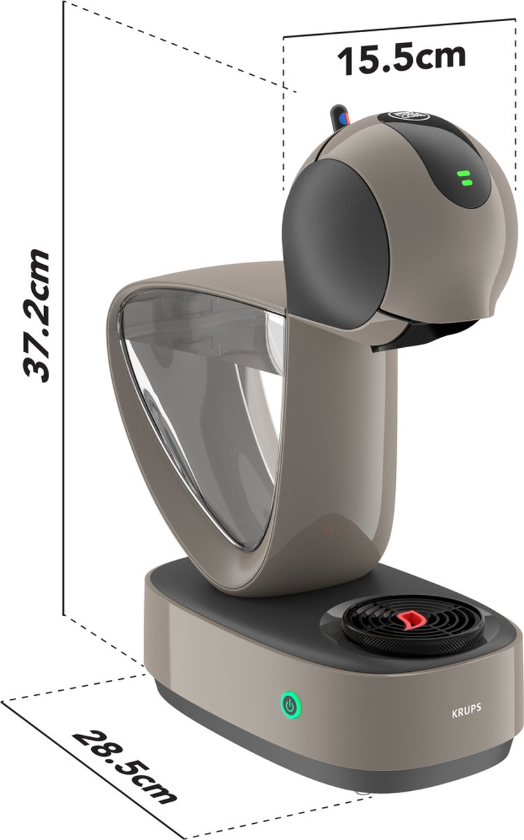 KRUPS Dolce Gusto Infinissima Touch KP270A Taupe - Bruin
