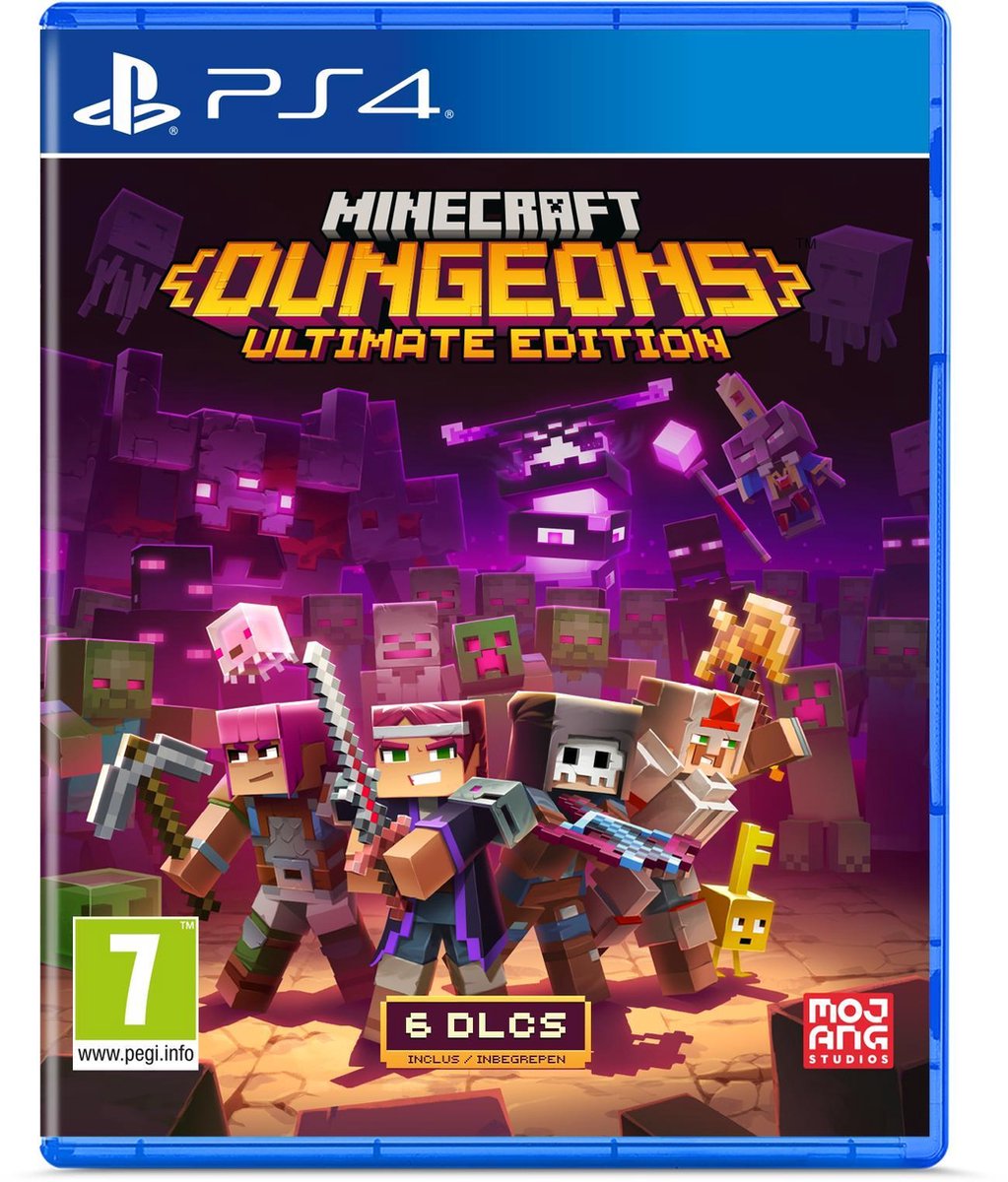 CLD DISTRIBUTION S.A. Minecraft Dungeons Ultimate Edition NL/FR PS4