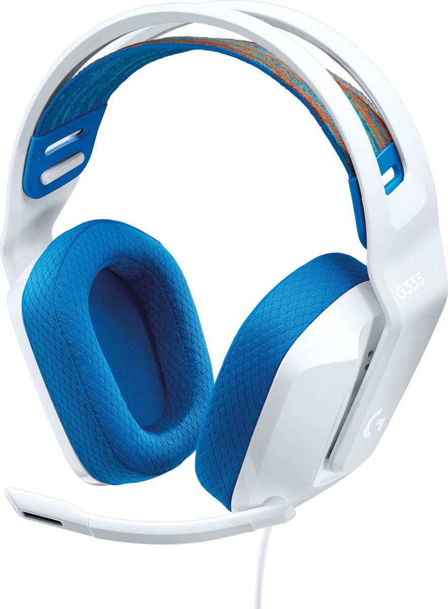 Logitech 335 Bedrade Gaming Headset - Blanco