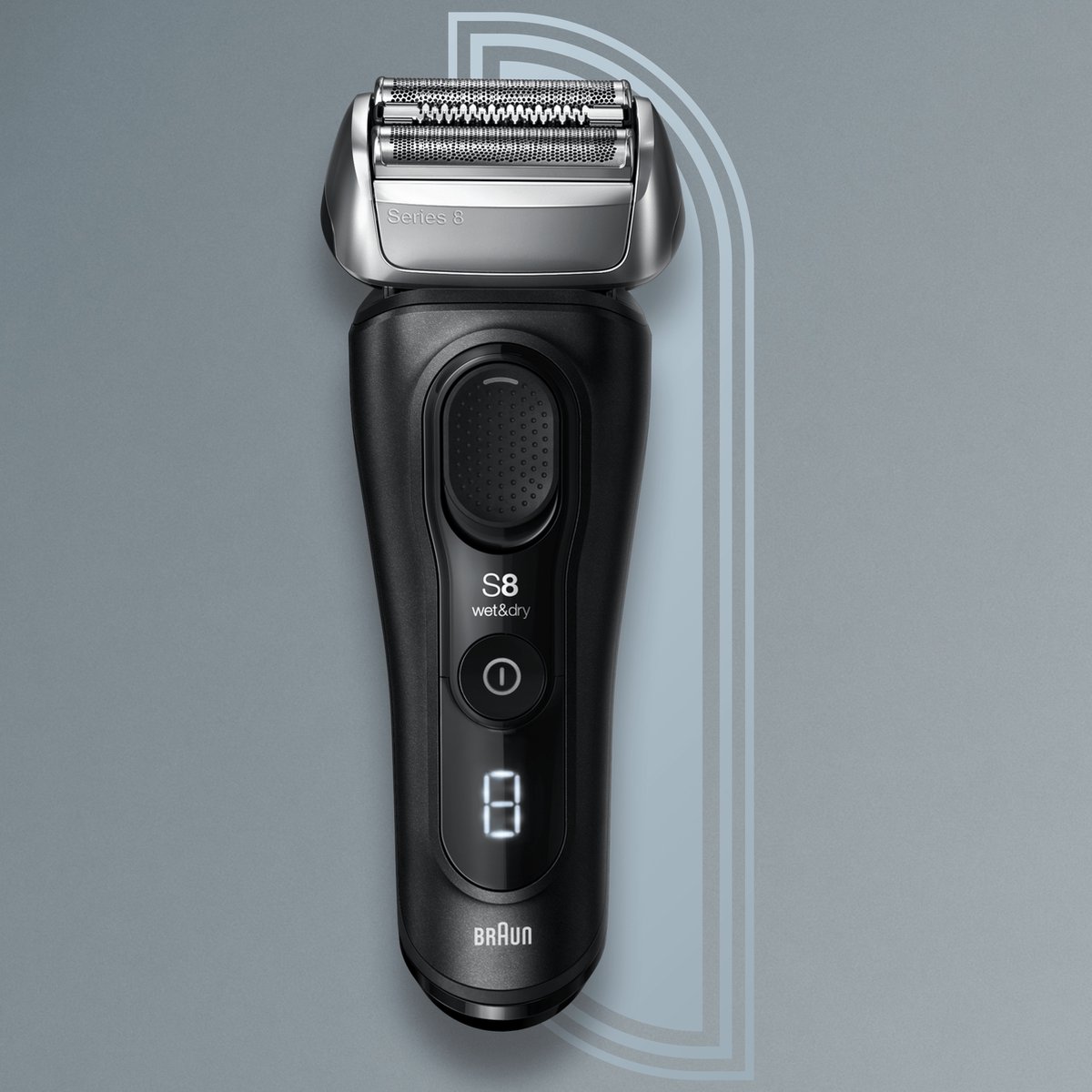 Braun Series 8 8460cc + SmartCare Center en Case - Zwart
