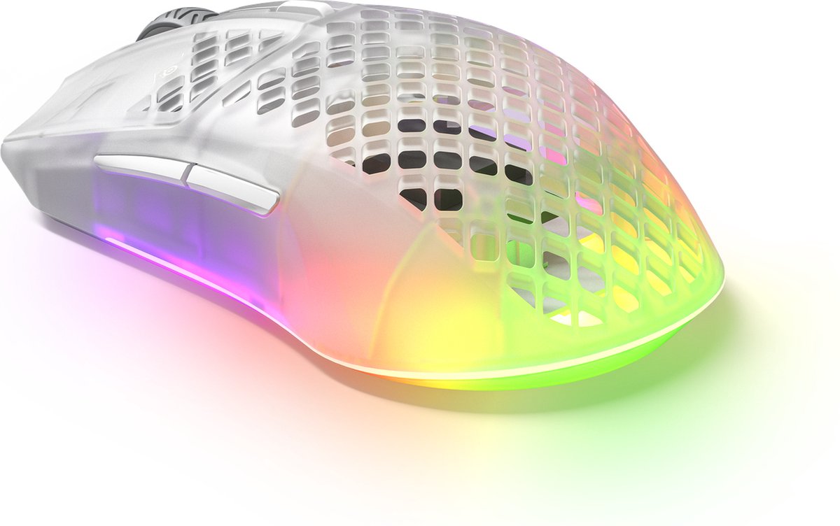 Steelseries Aerox 3 Draadloze Gaming-muis - Ghost