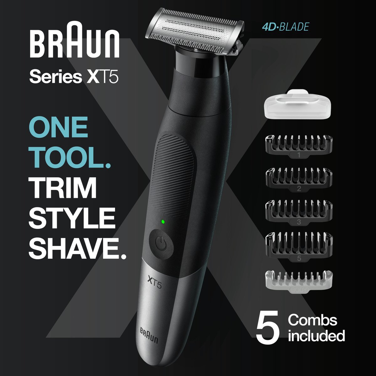 Braun Series X HT5100 - Zwart