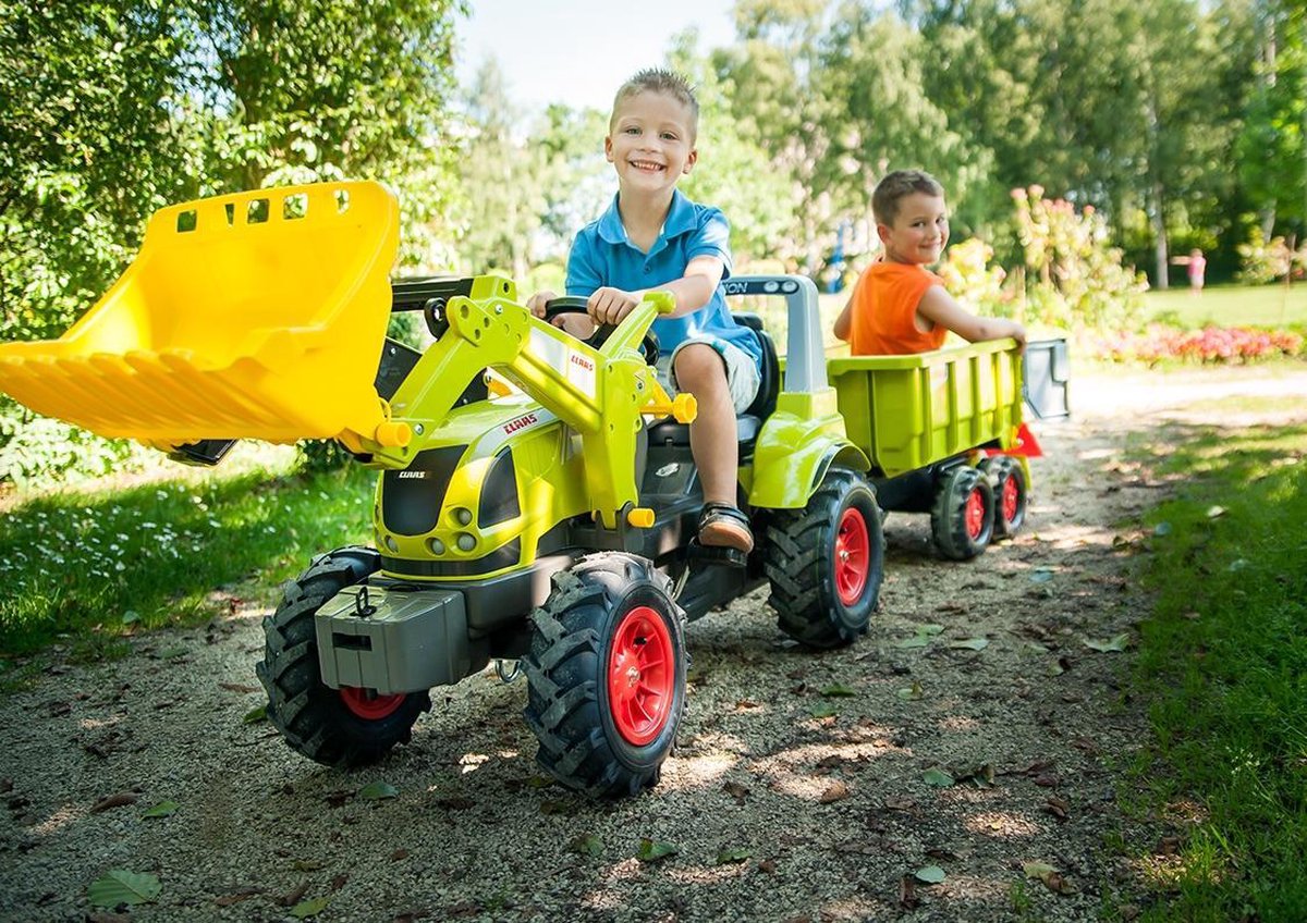 Rolly Toys Traptractor Rollyfarmtrac Claas Arion 640 Lb Gro/gri - Grijs
