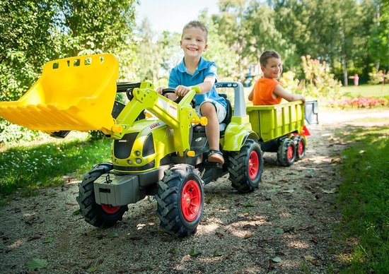 Rolly Toys Traptractor Rollyfarmtrac Claas Arion 640 Lb Gro/gri - Grijs
