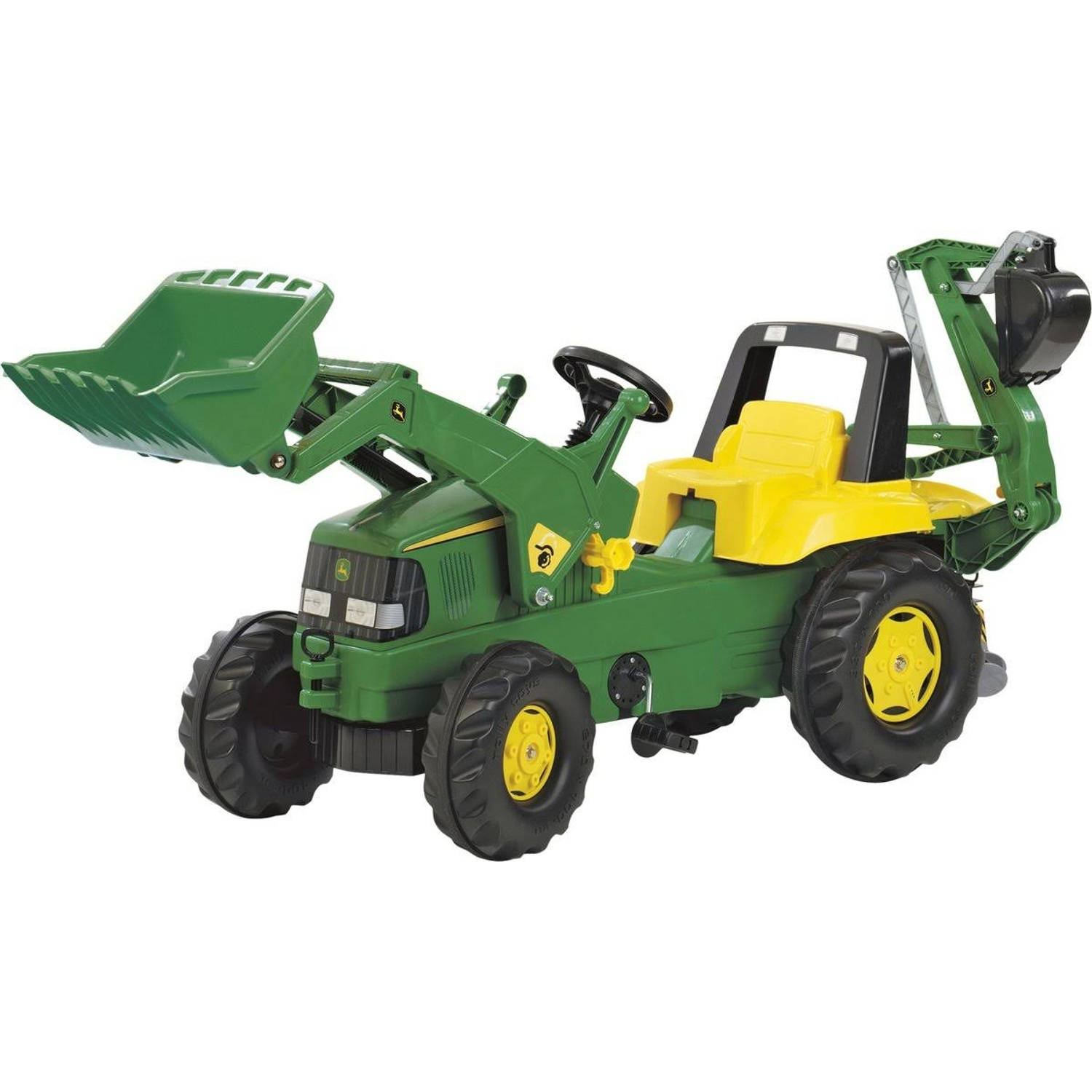 Rolly Toys Traptractor Rollyjunior John Deere - Groen