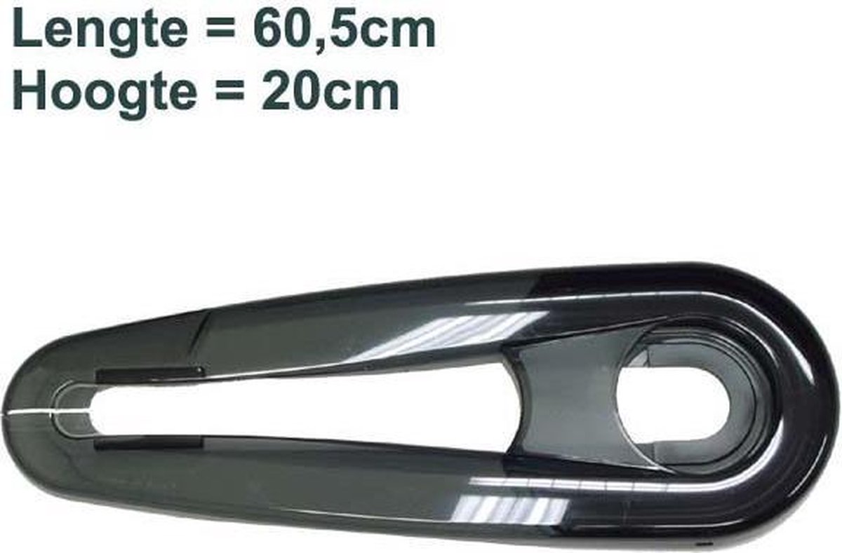 AXA Voorzetscherm Slicer 26" - Smoke