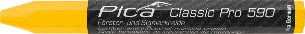 Uitgeverij Pica 590/44 PRO Markeerkrijt 12 x 120mm (12st) - Geel