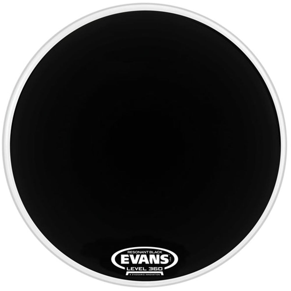 Evans BD20RBG Resonant Black 20 inch bassdrumvel