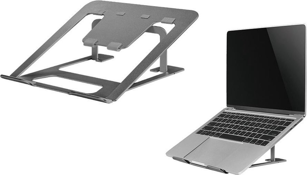 Neomounts by Newstar NSLS085GREY Opvouwbare Laptopstandaard - Grijs