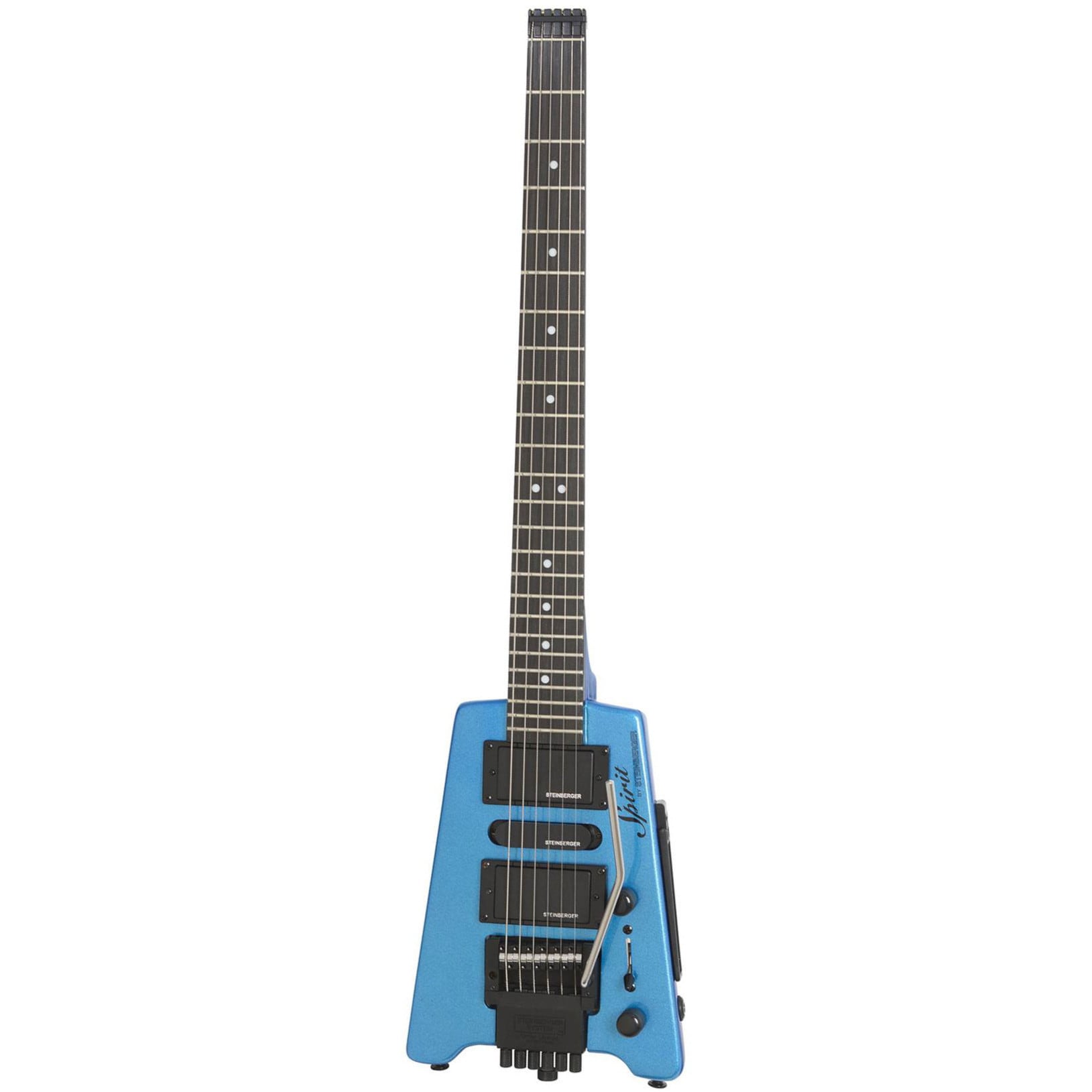 Steinberger Spirit GT-PRO Deluxe Frost Blue headless elektrische gitaar met gigbag