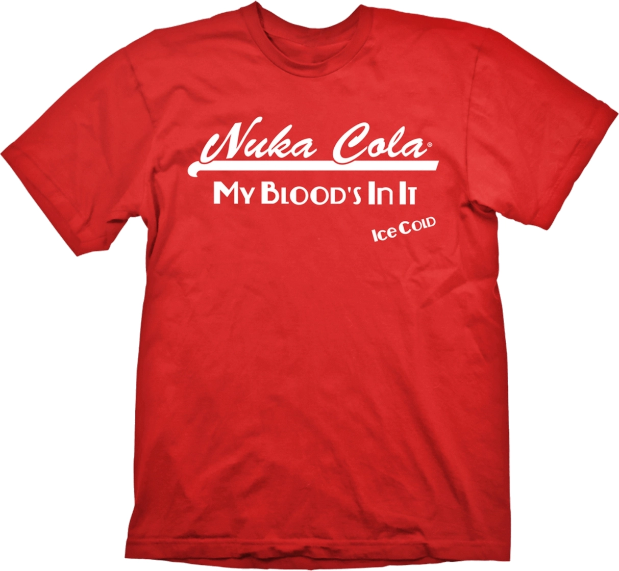 Level Up Wear Fallout - Nuka Cola Ice C. Red T-Shirt