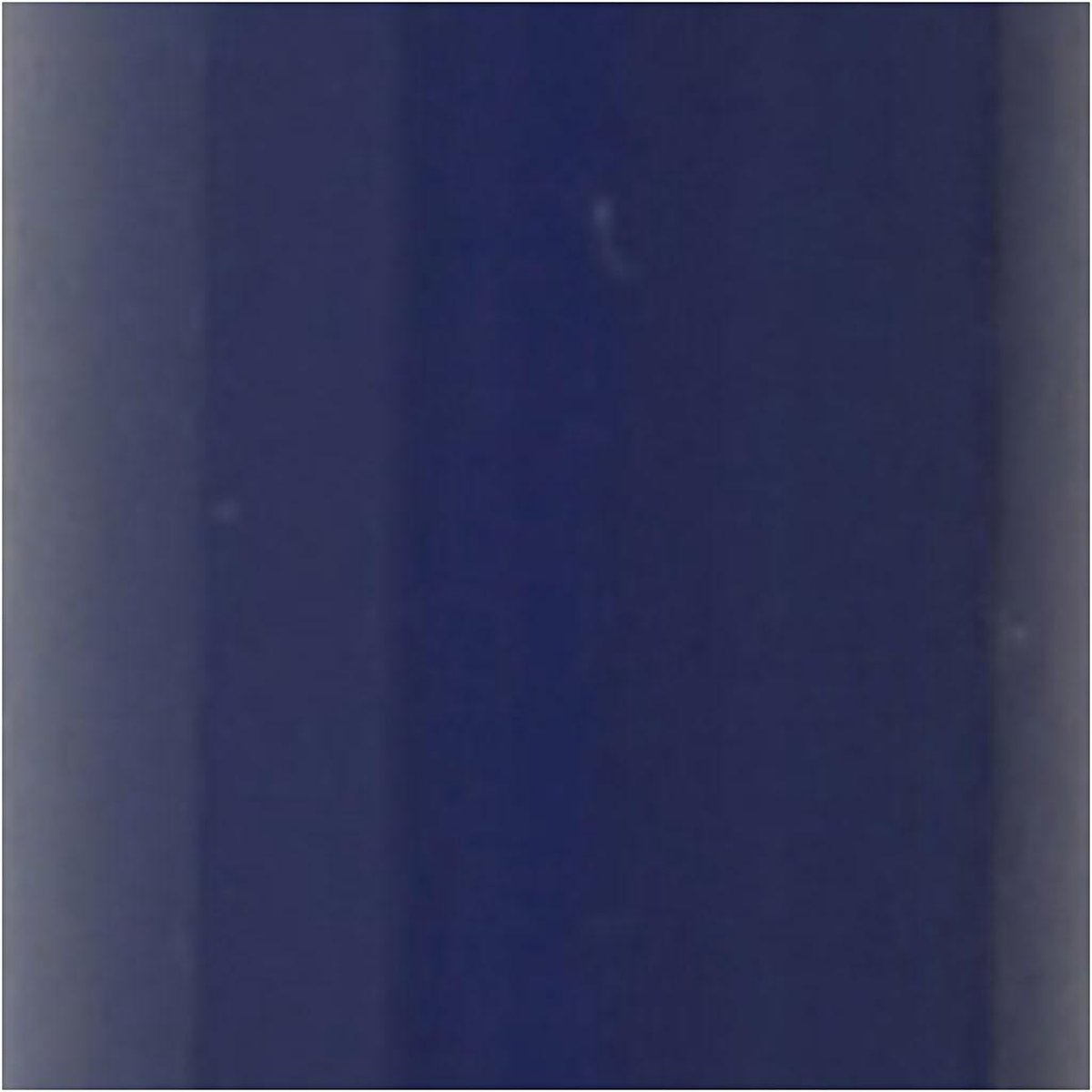 Colortime kleurpotloden 3 mm vulling 17 cm donker 12 stuks - Blauw