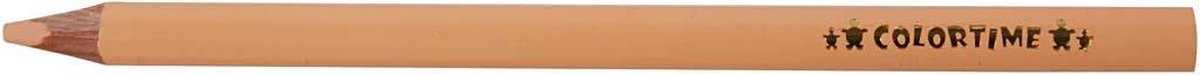 Colortime kleurpotloden Jumbo 5 mm vulling 12 stuks - Bruin