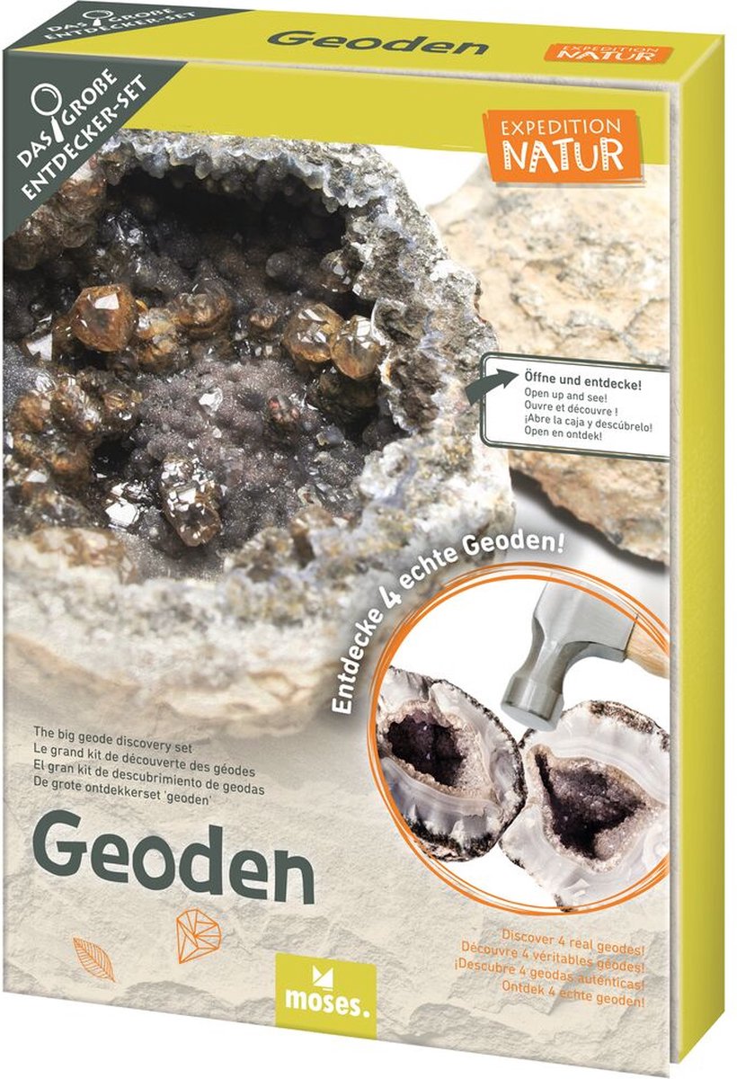 Moses uithakset Expedition Natur geoden junior 8 delig