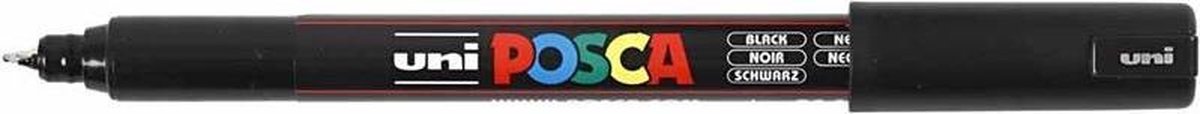 Posca verfmarker PC 1MR lijndikte 0,7 mm wit