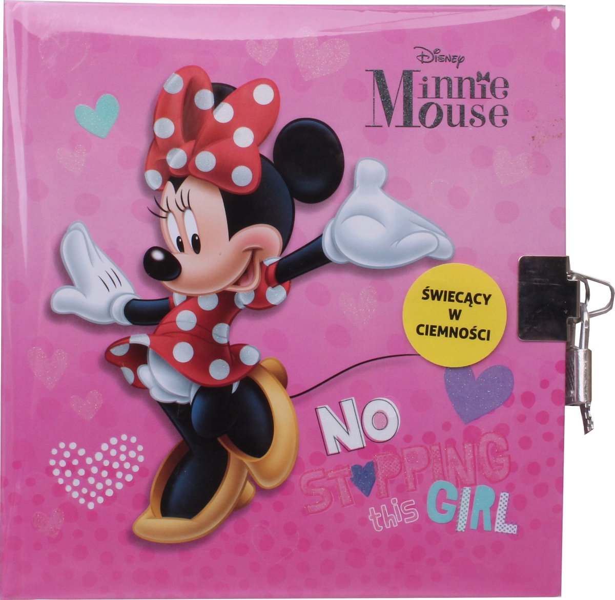 Disney dagboek Minnie Mouse meisjes 17 x 16 cm papier - Roze
