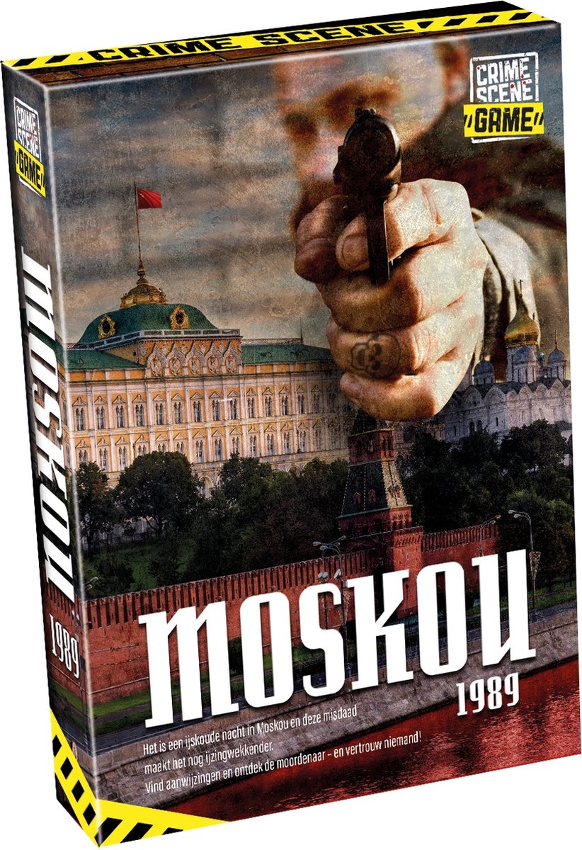 Selecta bordspel Crime Scene: Moscow 4 delig