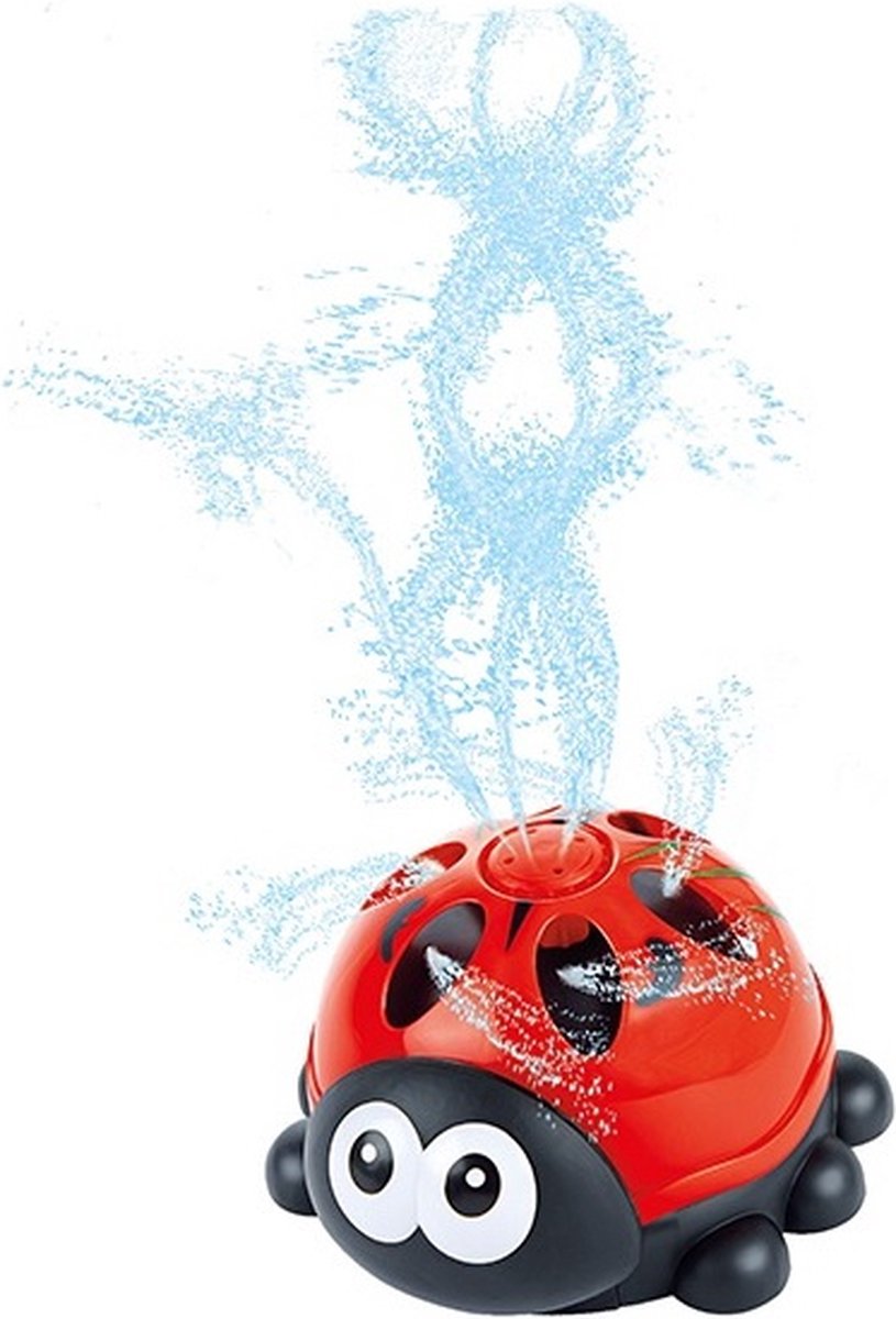 Toi-Toys Toi Toys watersproeier Splash! junior 16 x 17 cm/zwart - Rood