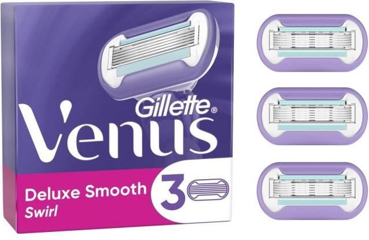 Gillette Venus Deluxe Smooth Swirl - 3 Stuks
