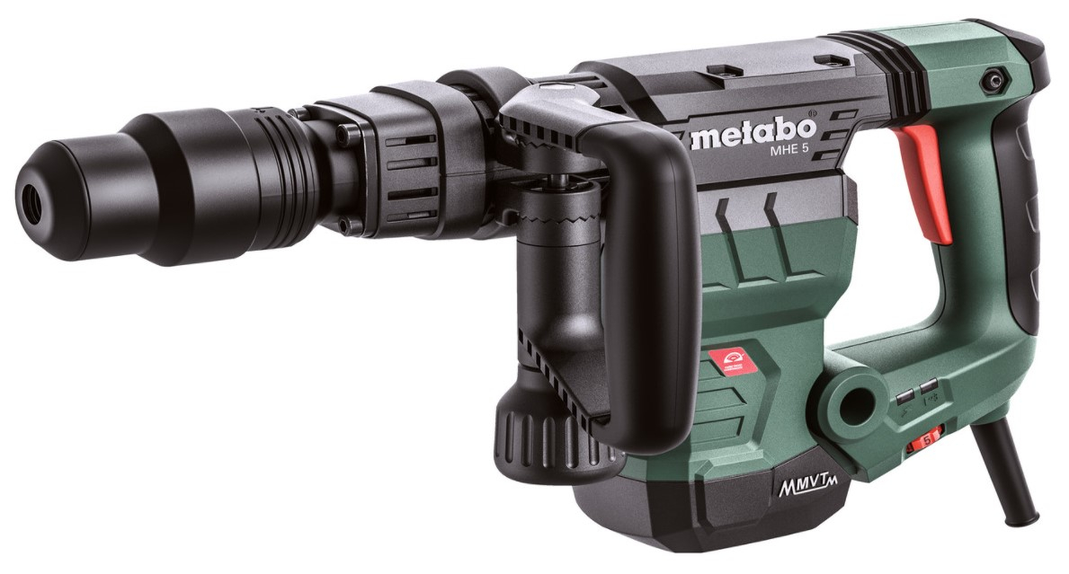 Metabo MHE 5 Beitelhamer SDS-Max | 1100 Watt | 7.1J | In kunststof koffer