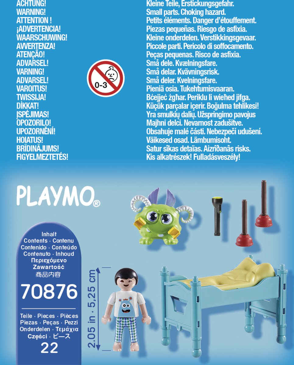 Top1Toys Playmobil 70876 Special Plus Kind Met Monster - Turquoise