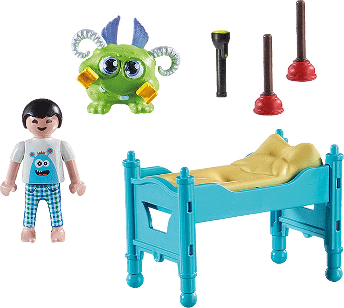 Top1Toys Playmobil 70876 Special Plus Kind Met Monster - Turquoise