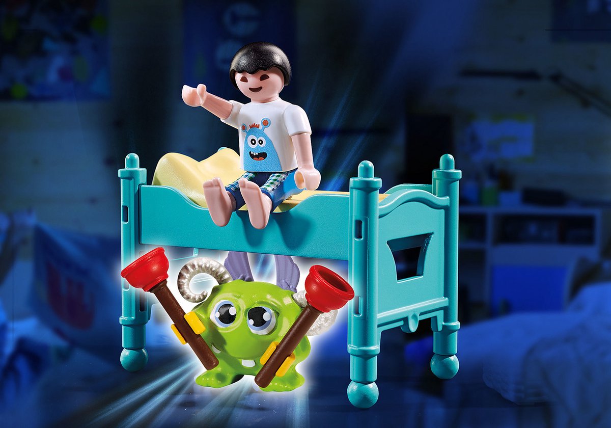 Top1Toys Playmobil 70876 Special Plus Kind Met Monster - Turquoise