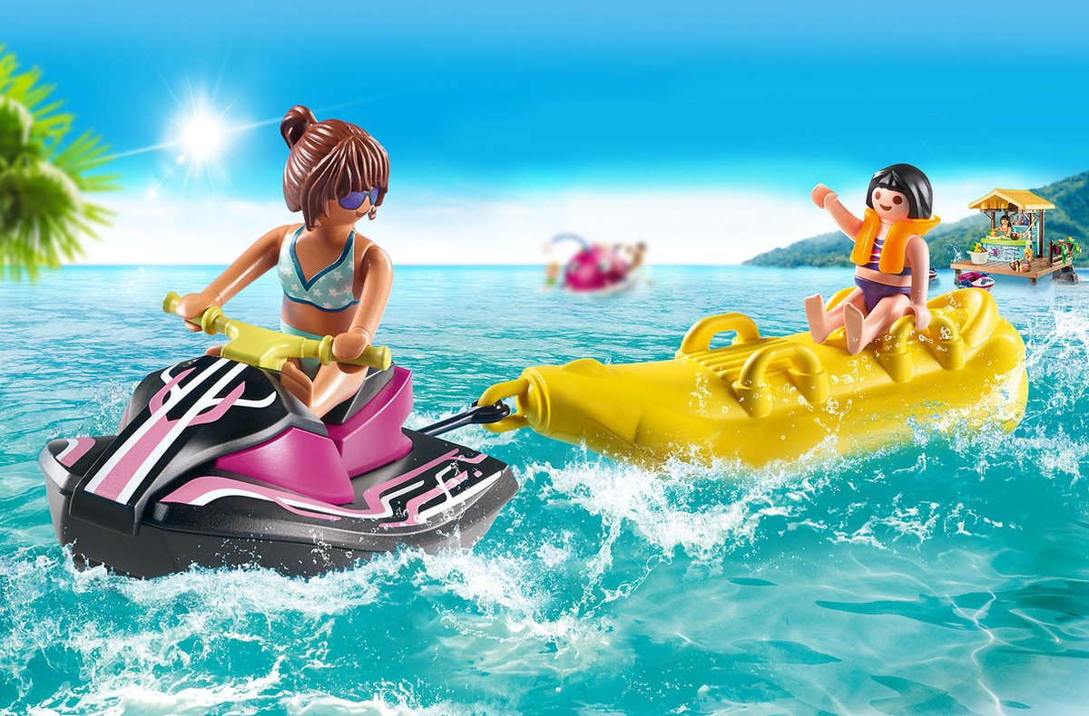 Top1Toys Playmobil 70906 Starterpack Waterscooter Met Bananenboot