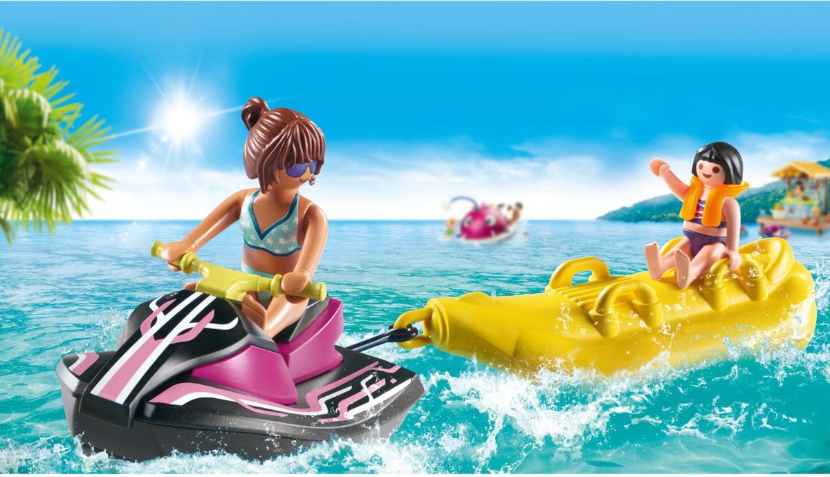 Top1Toys Playmobil 70906 Starterpack Waterscooter Met Bananenboot