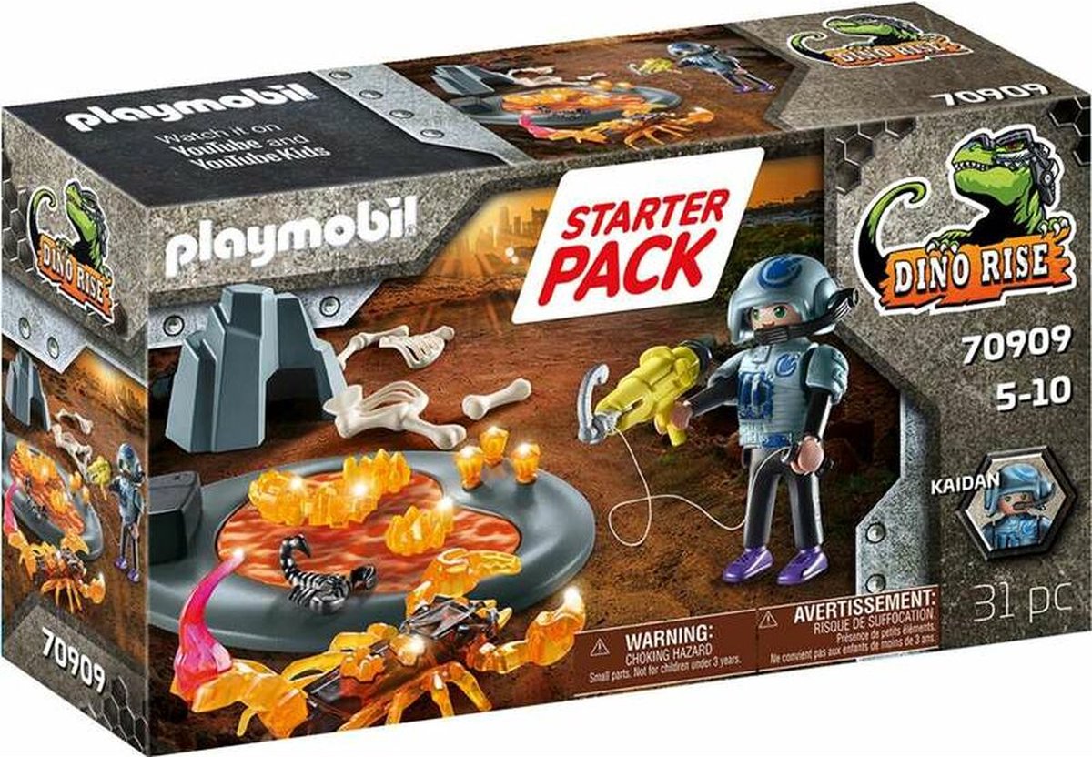 Top1Toys Playmobil 70909 Starterpack Gevecht Tegen De Vuurschorpioen