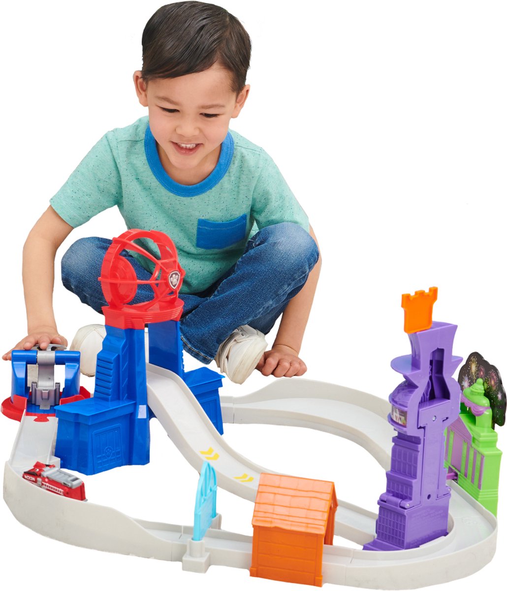 Nickelodeon speelset Paw Patrol junior staal grijs 10 delig