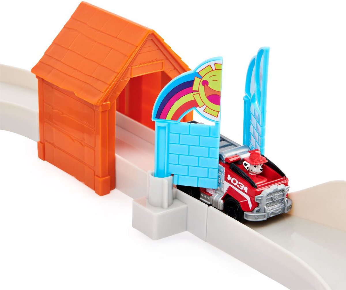 Nickelodeon speelset Paw Patrol junior staal grijs 10 delig